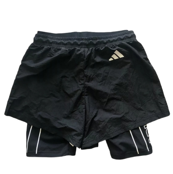 Adidas Women's Detachable 2in1 Training Shorts Size Small NWT - Picture 2 of 8